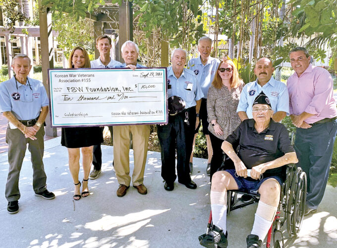 Korean War Veterans achieve scholarship fund goal for FSW